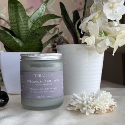 Terraglow Volcanic mud face mask 234g