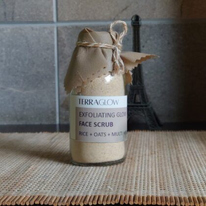 Terraglow Exfoliating Glow Rice + Oats + Multi herbs & Grains Face Scrub