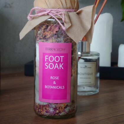 Terraglow Rose & Botanicals Foot Soak