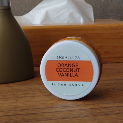 Terraglow Orange Coconut Vanilla Sugar Scrub