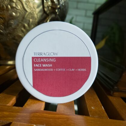 Terraglow Cleansing Sandalwood + Coffee + Clay + Herbs Face Mask
