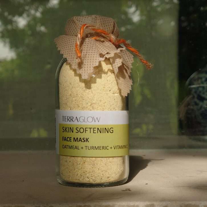 Terraglow Skin Softening Oatmeal + Turmeric + Vitamin C
