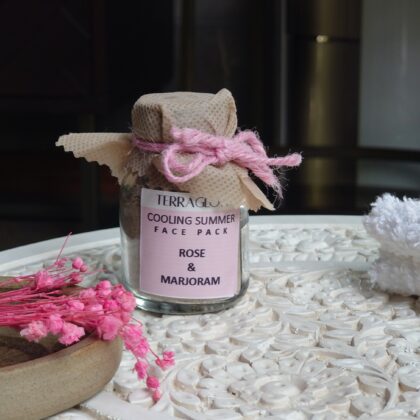 TerraGlow Cooling Summer Face Scrub
